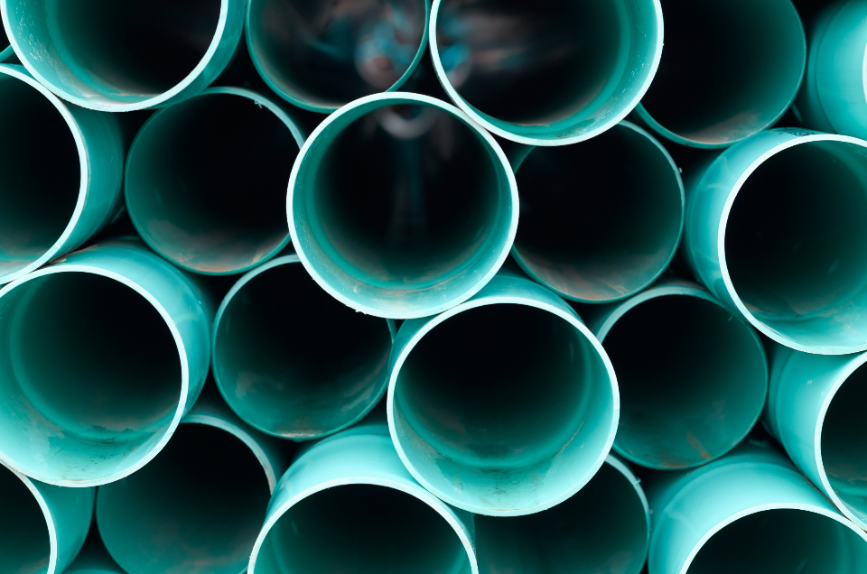 Metal drainage pipes
